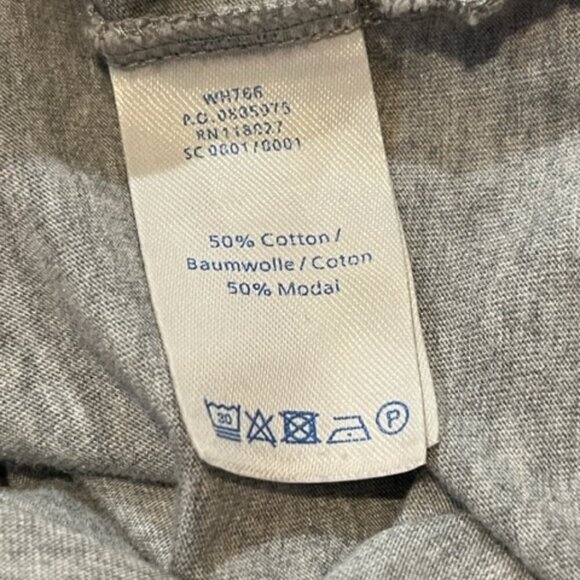 Boden 100% Cotton Midi Shift Dress in Gray – Size 8 - Picture 8 of 8